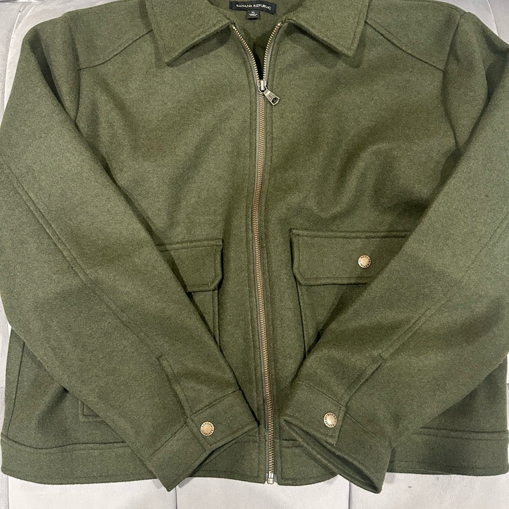 Banana Republic Olive Military Jacket